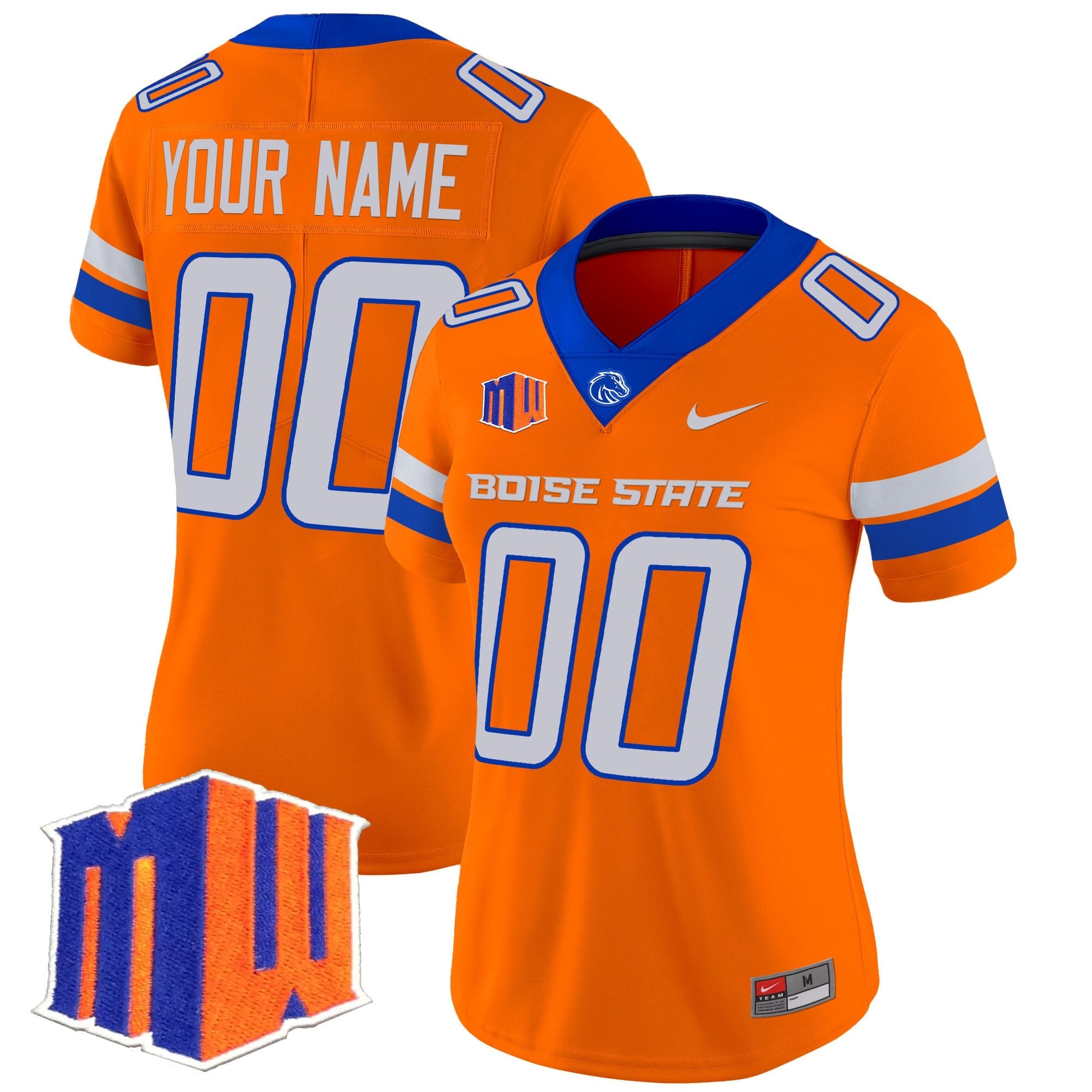 Boise State Broncos 2025 Vapor Limited Custom Jersey - All Stitched