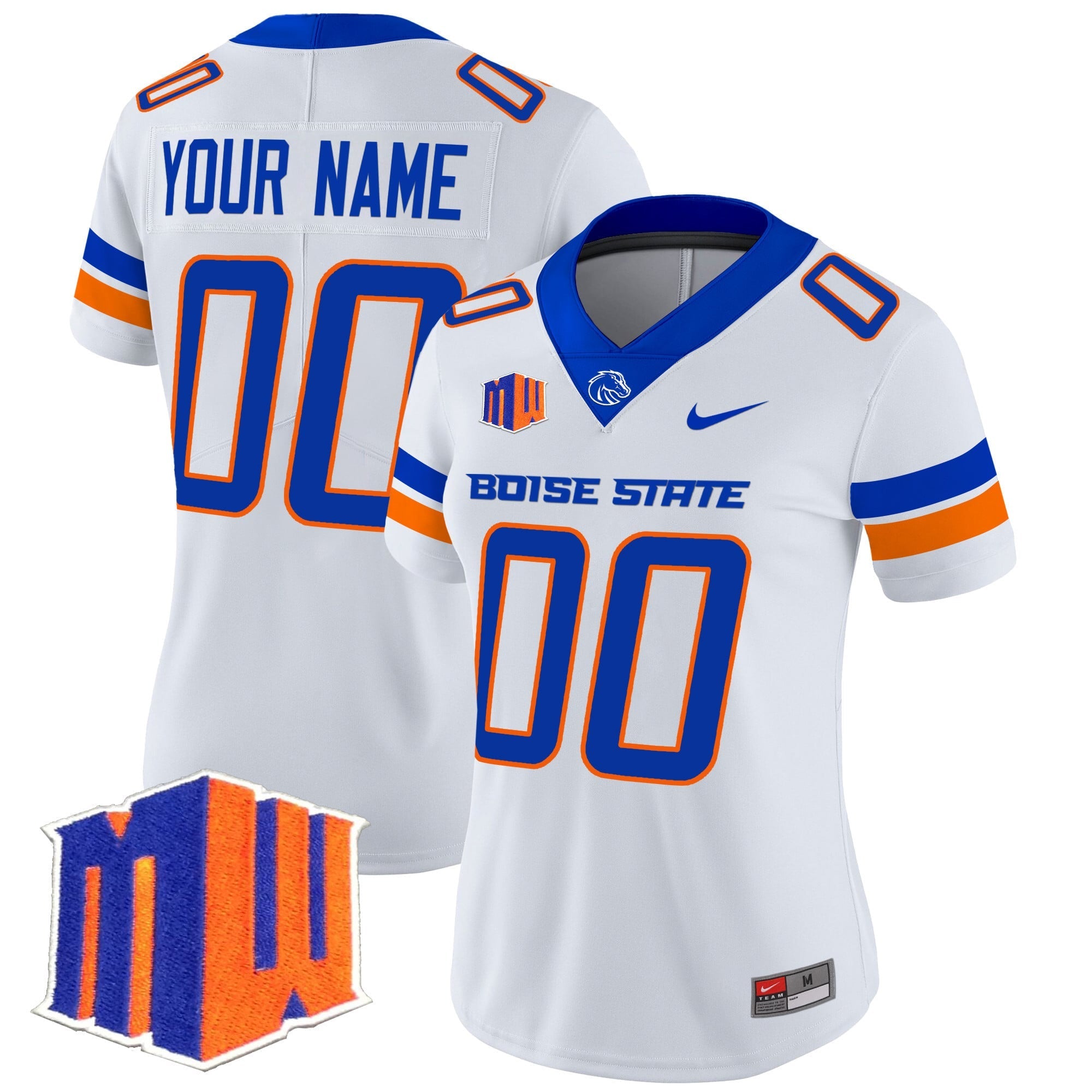 Boise State Broncos 2025 Vapor Limited Custom Jersey - All Stitched