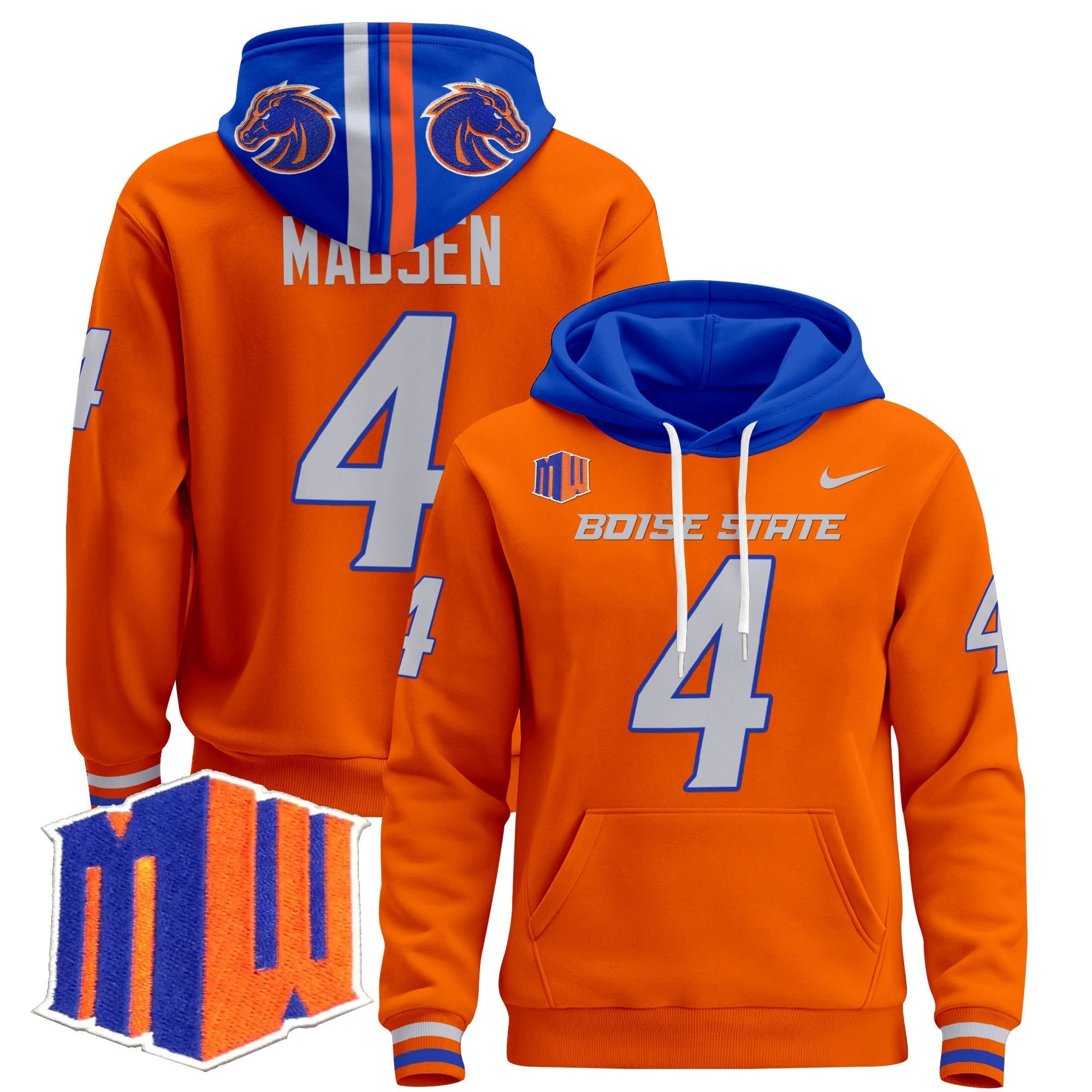 Boise State Broncos 2024 Pullover Hoodie