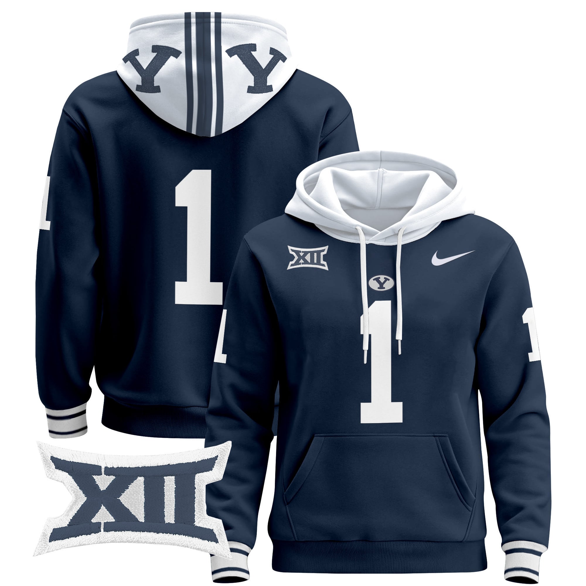 BYU Cougars 2024 Pullover Hoodie