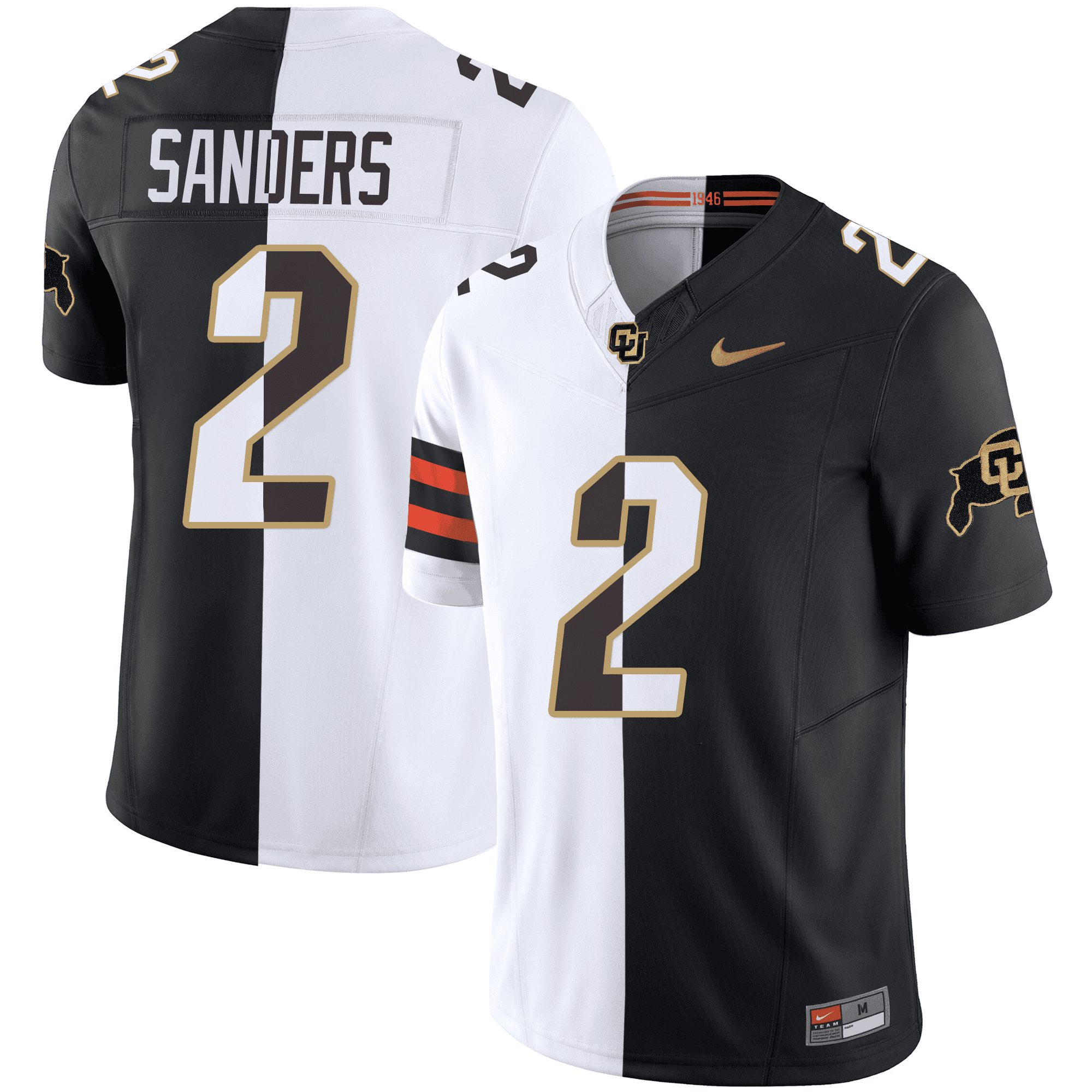 Colorado Buffaloes Split Vapor Limited Jersey - All Stitched