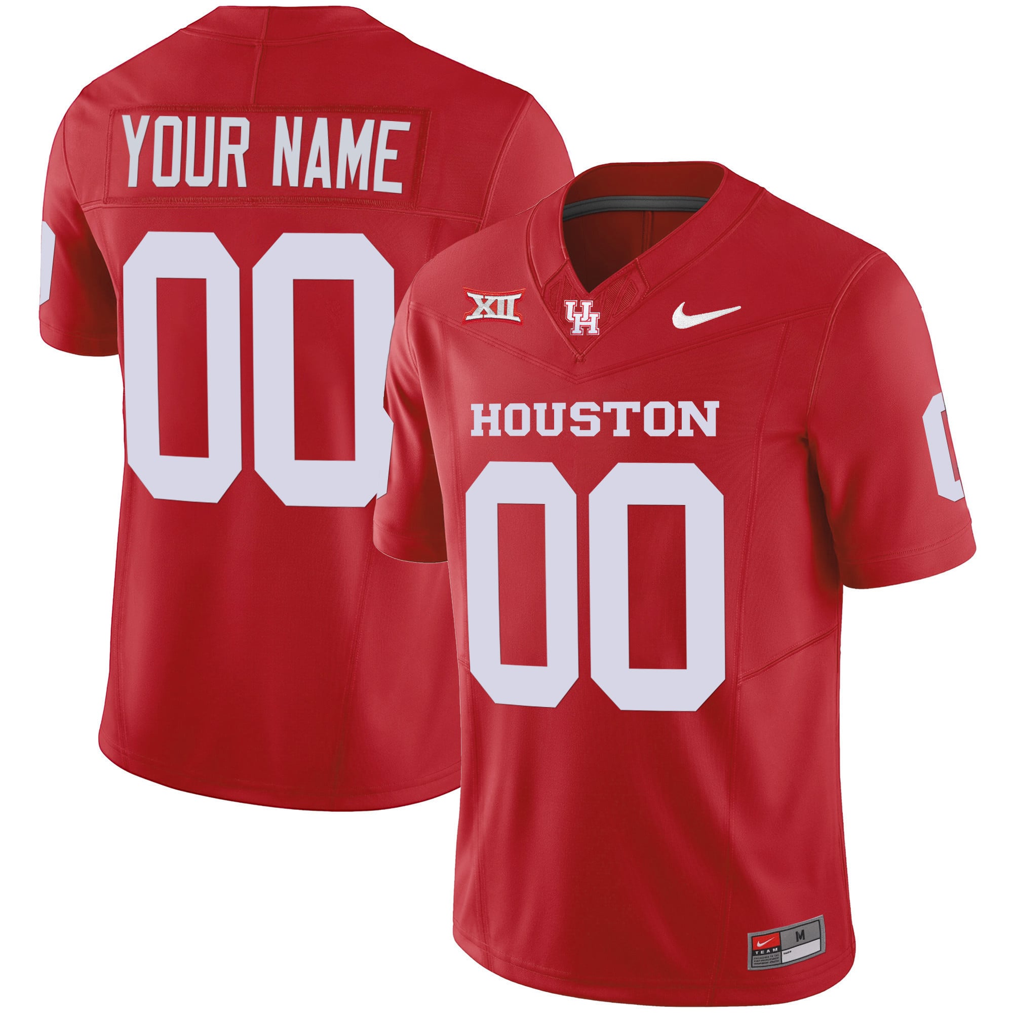 Custom Name/Gender Houston Cougars Oilers Inspired Vapor Jersey V4 - All Stitched