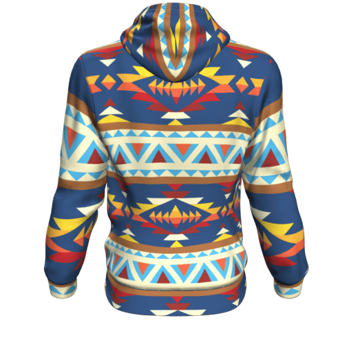 Pattern Geometric 3D Native American Hoodies