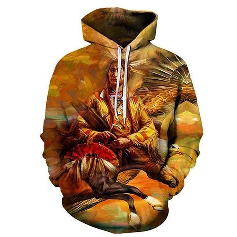 Native American Design Inspired 3D Hoodies