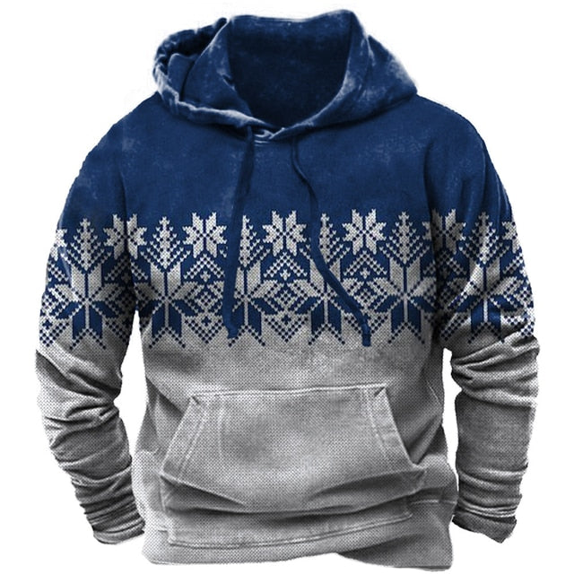 Indian Style Men's Hoodie Hooded Sweatshirt Unisex Harajuku Pullover 2023 New Jacket Oversized Casual Streetwear Tops